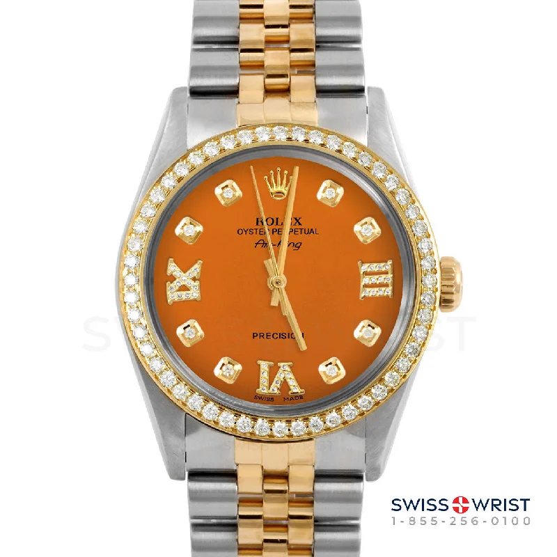 Rolex Air King 34mm | 5500-TT-ORN-8DR369-BDS-JBL