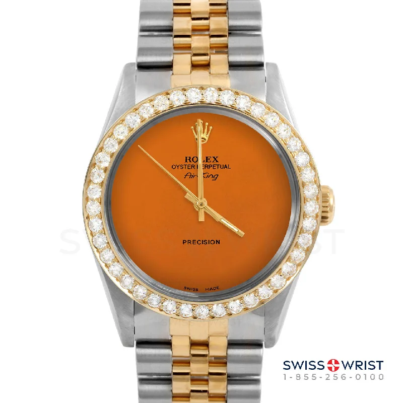 Rolex Air King 34mm | 5500-TT-ORN-NOHM-2CT-JBL