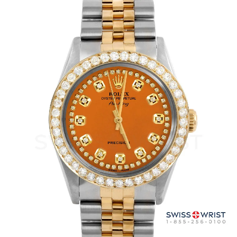 Rolex Air King 34mm | 5500-TT-ORN-STRD-2CT-JBL