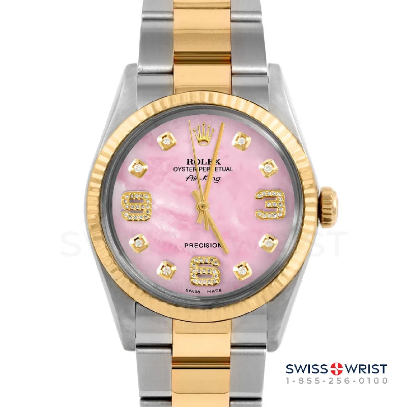 Rolex Air King 34mm | 5500-TT-PMOP-8DA369-FLT-OYS