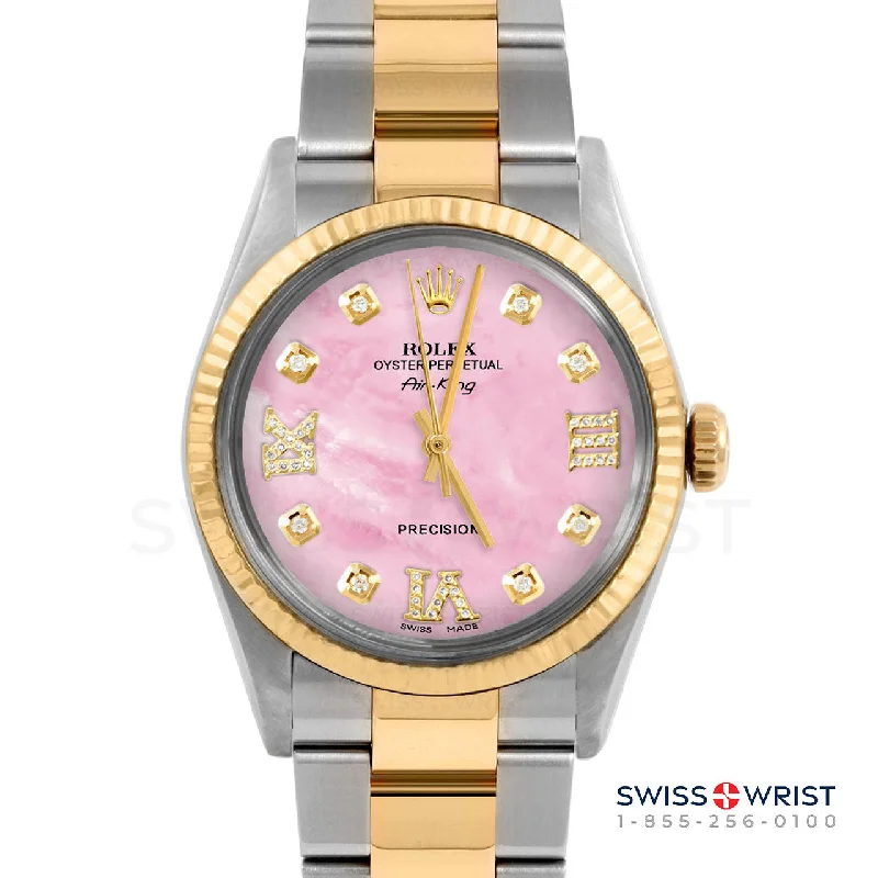 Rolex Air King 34mm | 5500-TT-PMOP-8DR369-FLT-OYS