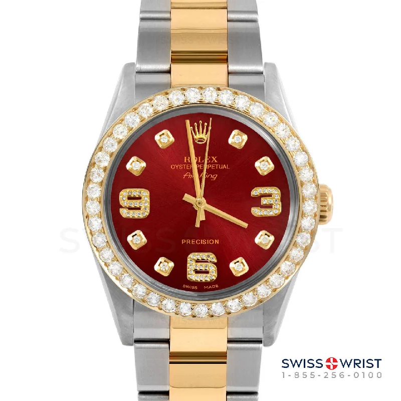 Rolex Air King 34mm | 5500-TT-RED-8DA369-2CT-OYS