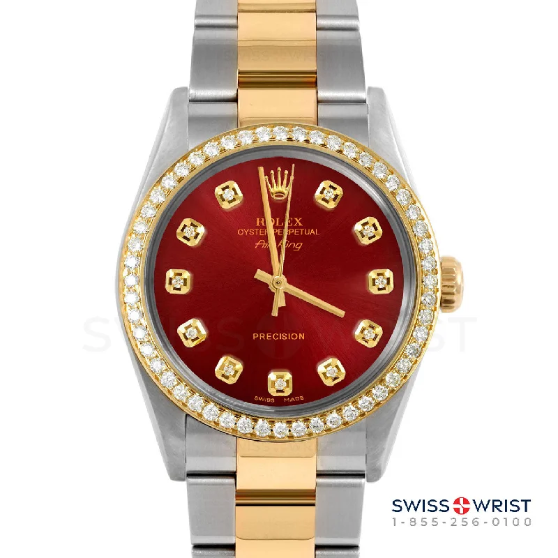 Rolex Air King 34mm | 5500-TT-RED-DIA-AM-BDS-OYS