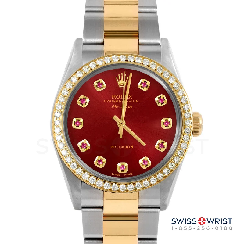 Rolex Air King 34mm | 5500-TT-RED-RBY-AM-BDS-OYS