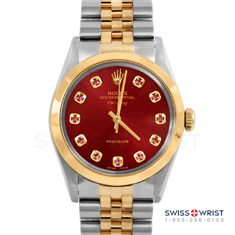 Rolex Air King 34mm | 5500-TT-RED-RBY-AM-SMT-JBL