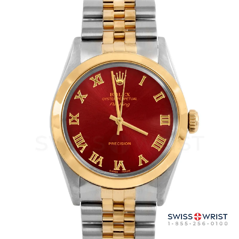 Rolex Air King 34mm | 5500-TT-RED-ROM-SMT-JBL