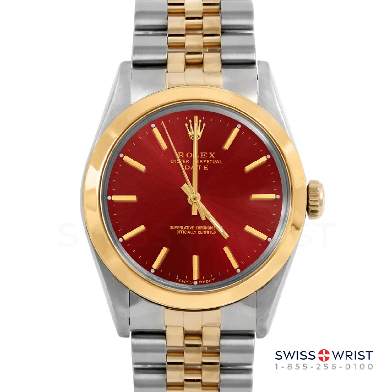 Rolex Air King 34mm | 5500-TT-RED-STK-SMT-JBL