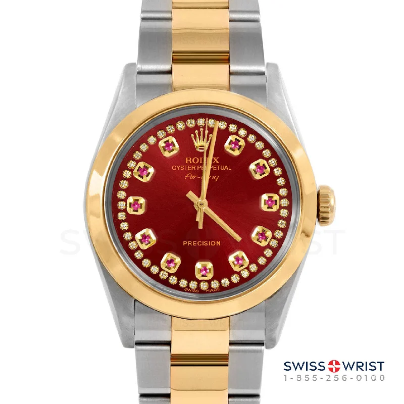 Rolex Air King 34mm | 5500-TT-RED-STRR-SMT-OYS