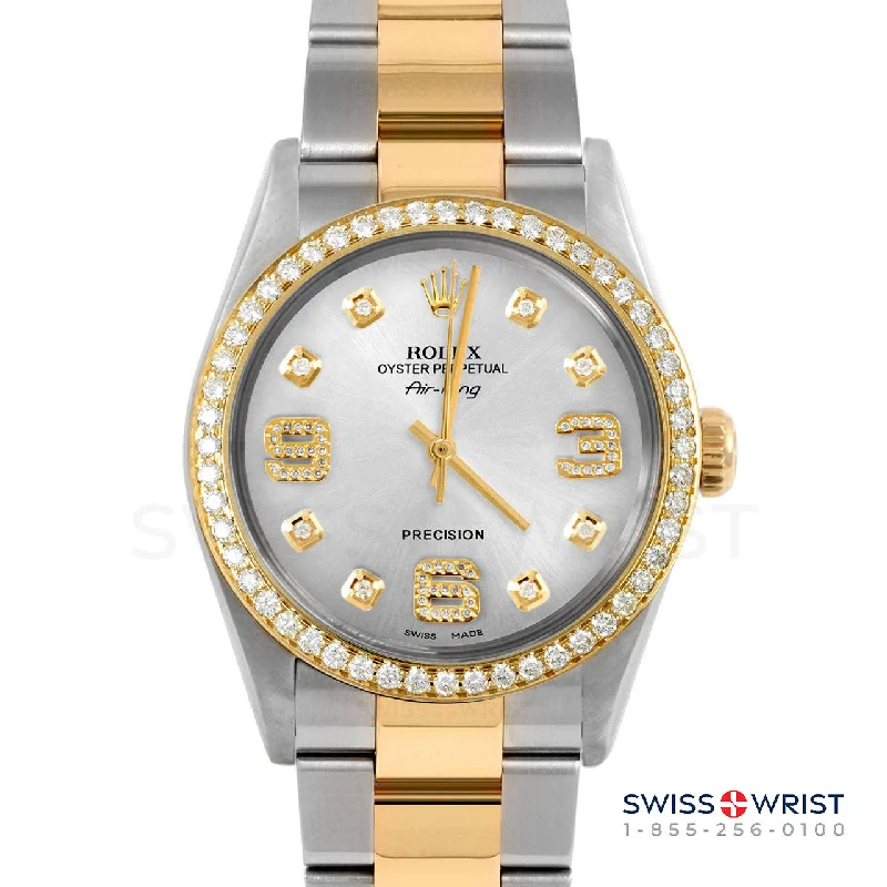 Rolex Air King 34mm | 5500-TT-SLV-8DA369-BDS-OYS