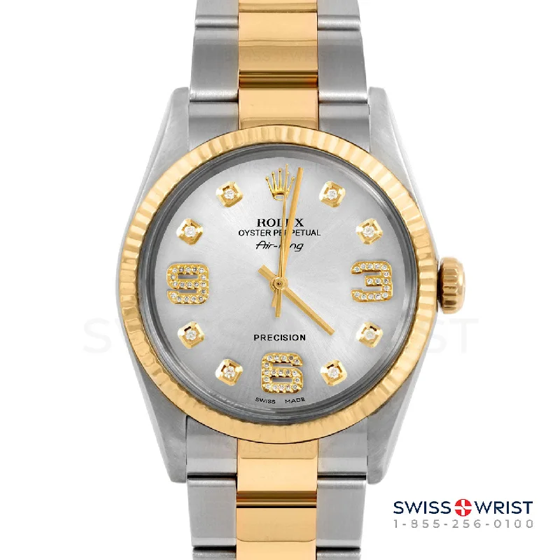 Rolex Air King 34mm | 5500-TT-SLV-8DA369-FLT-OYS