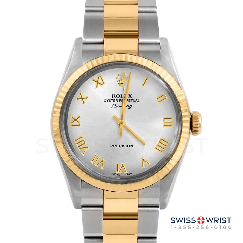 Rolex Air King 34mm | 5500-TT-SLV-ROM-FLT-OYS