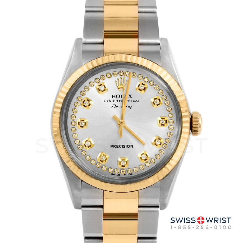 Rolex Air King 34mm | 5500-TT-SLV-STRD-FLT-OYS