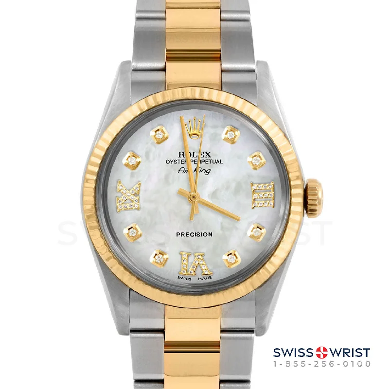 Rolex Air King 34mm | 5500-TT-WMOP-8DR369-FLT-OYS