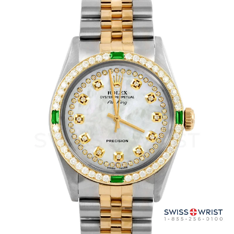 Rolex Air King 34mm | 5500-TT-WMOP-STRD-4EMD-JBL