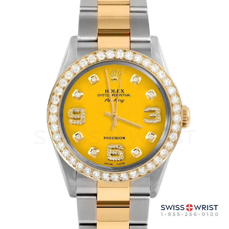 Rolex Air King 34mm | 5500-TT-YLW-8DA369-2CT-OYS