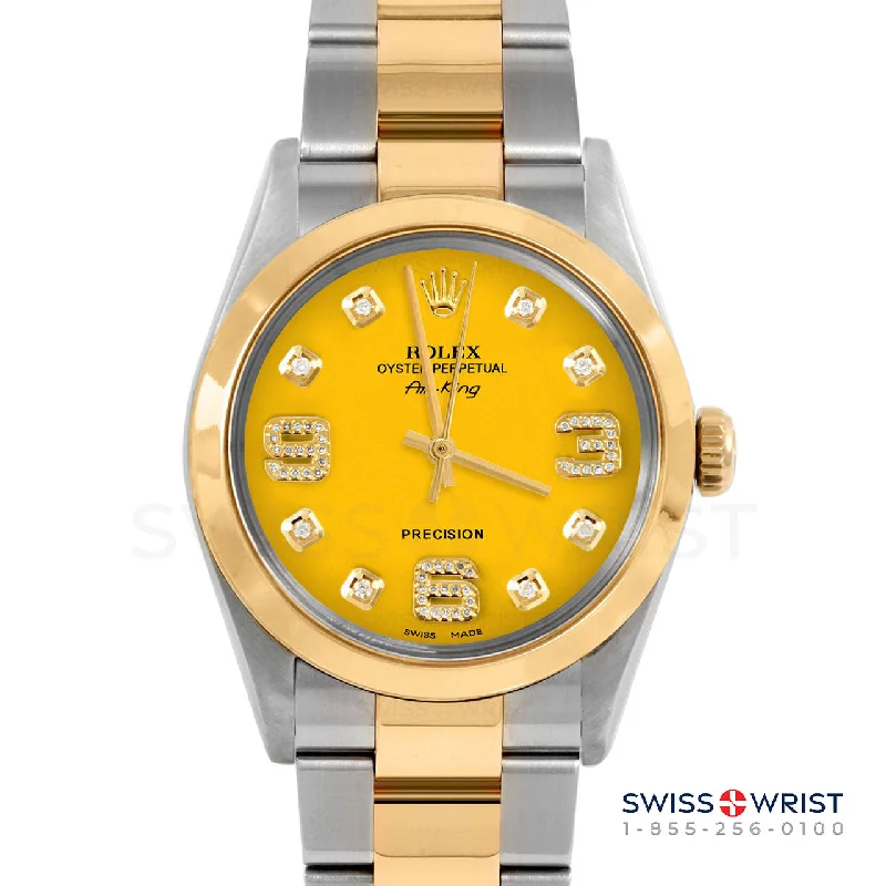 Rolex Air King 34mm | 5500-TT-YLW-8DA369-SMT-OYS