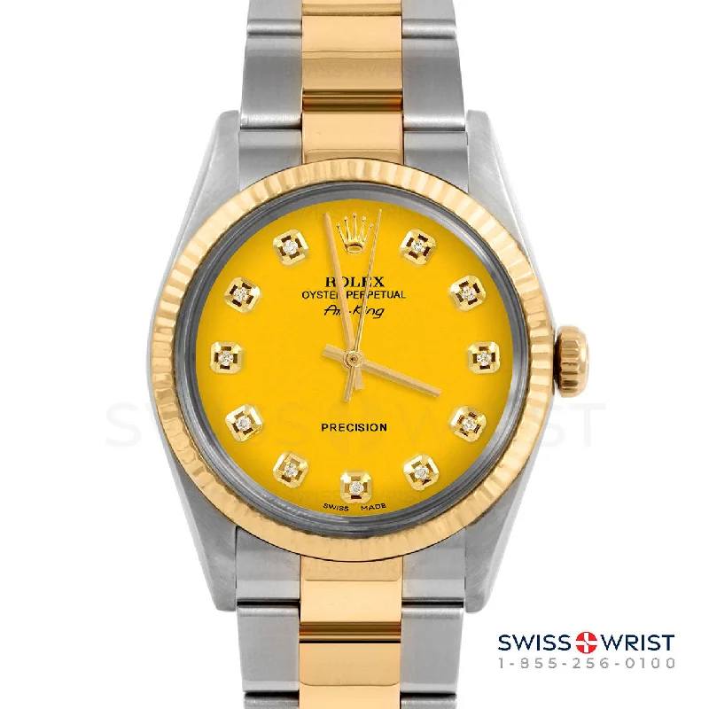 Rolex Air King 34mm | 5500-TT-YLW-DIA-AM-FLT-OYS