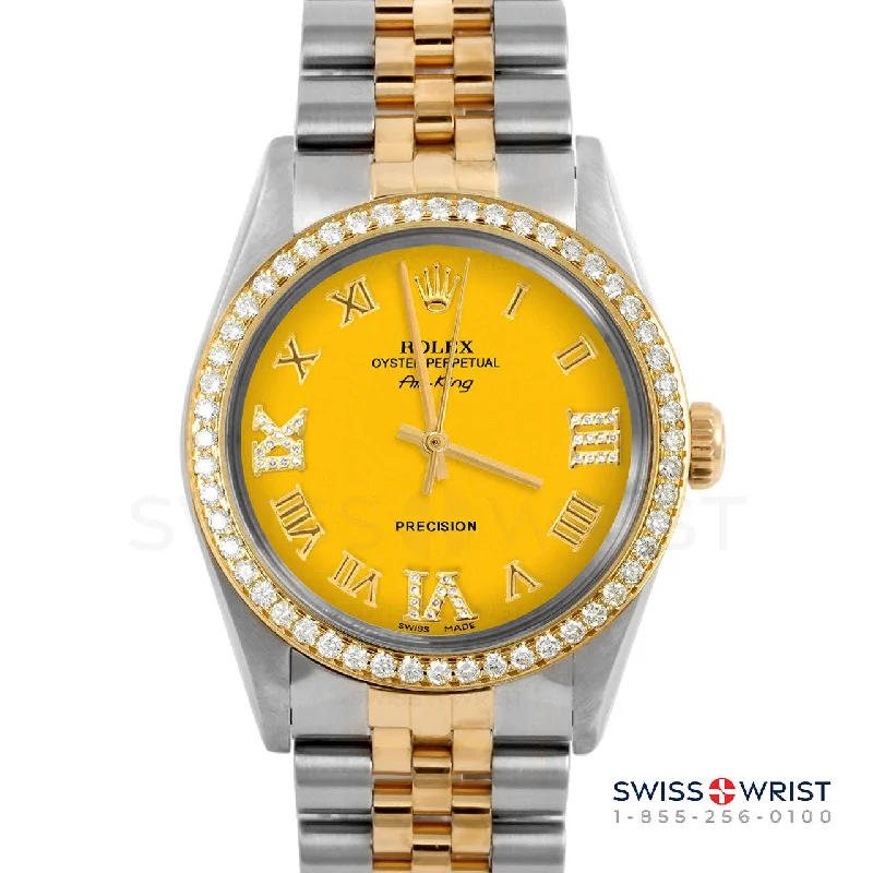 Rolex Air King 34mm | 5500-TT-YLW-RDR369-BDS-JBL