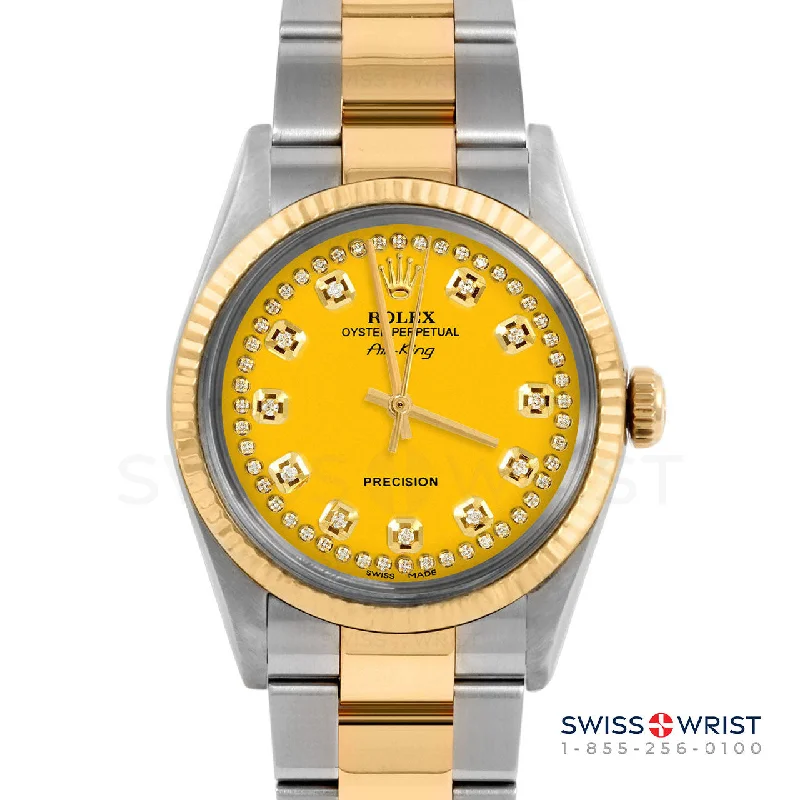 Rolex Air King 34mm | 5500-TT-YLW-STRD-FLT-OYS