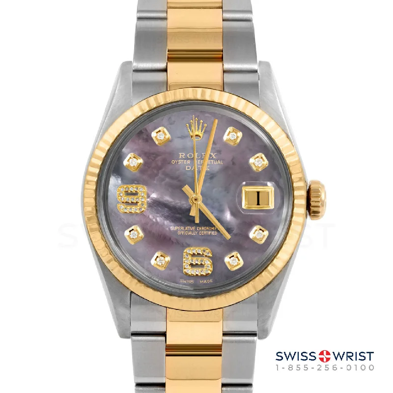 Rolex Date 34mm | 1500-TT-BMOP-8DA69-FLT-OYS