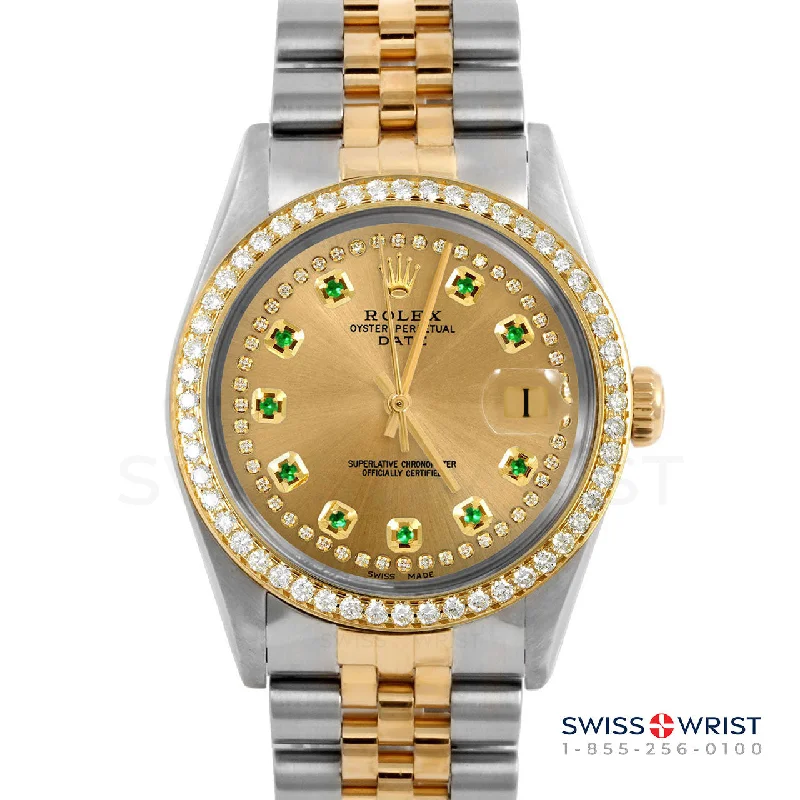 Rolex Date 34mm | 1500-TT-CHM-STRE-BDS-JBL