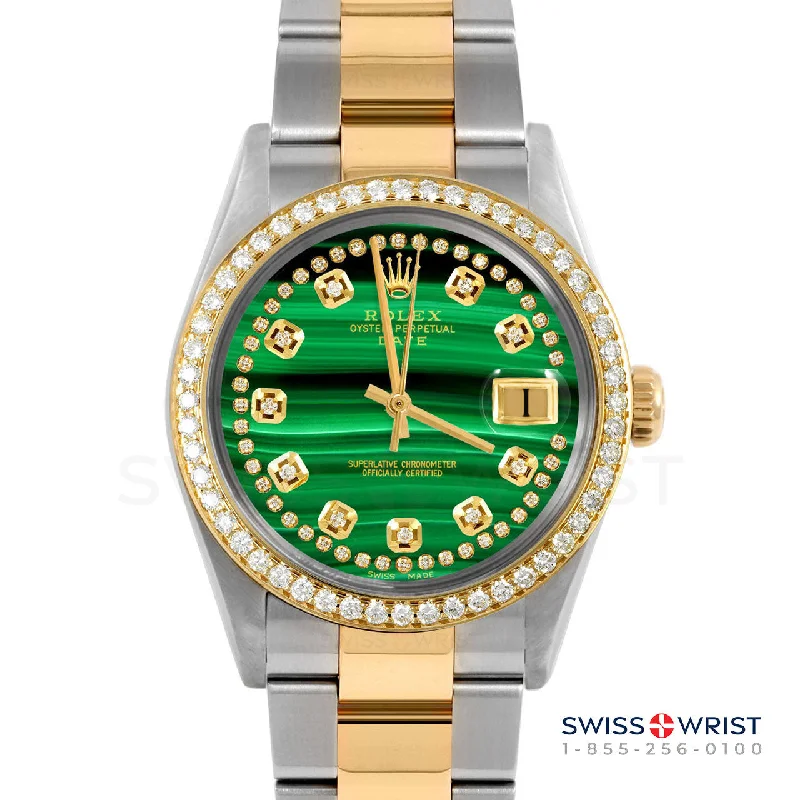 Rolex Date 34mm | 1500-TT-MLC-STRD-BDS-OYS