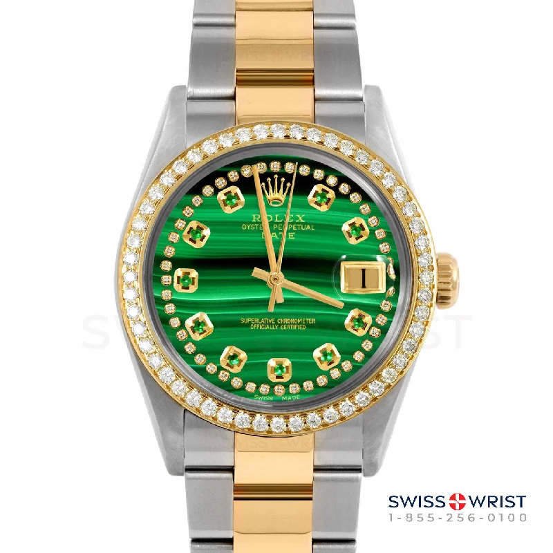 Rolex Date 34mm | 1500-TT-MLC-STRE-BDS-OYS