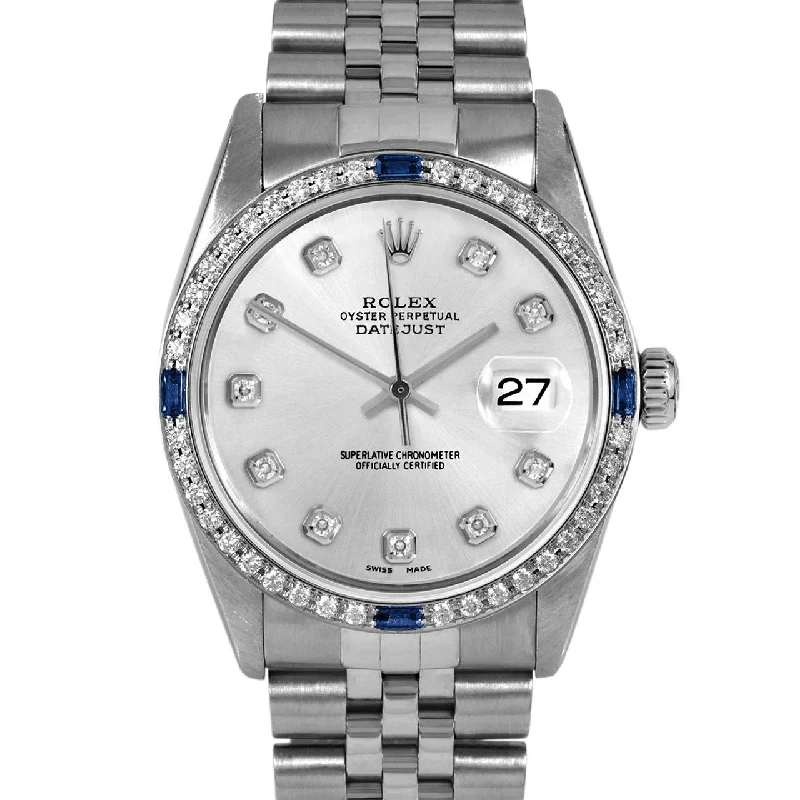 Rolex Datejust 36mm | 16014-SLV-DIA-AM-4SPH-JBL