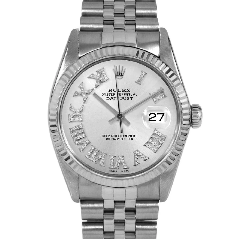 Rolex Datejust 36mm | 16014-SLV-FDR-FLT-JBL