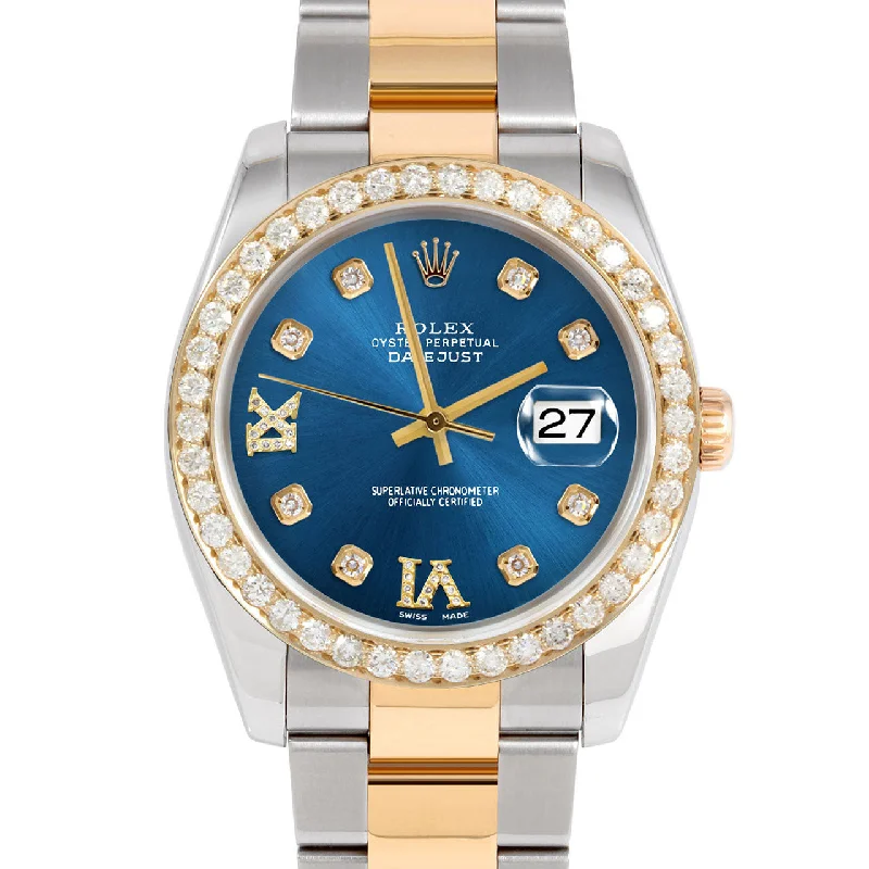 Rolex Datejust 36mm | 116233-BLU-8DR69-25CT-OYS