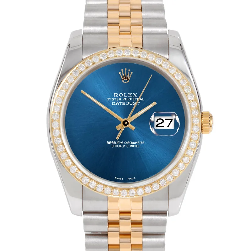 Rolex Datejust 36mm | 116233-BLU-NOHM-BDS-JBL