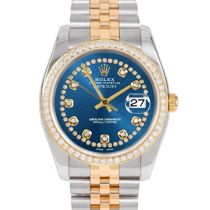 Rolex Datejust 36mm | 116233-BLU-STRD-BDS-JBL