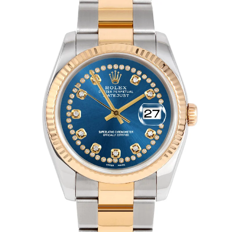 Rolex Datejust 36mm | 116233-BLU-STRD-FLT-OYS