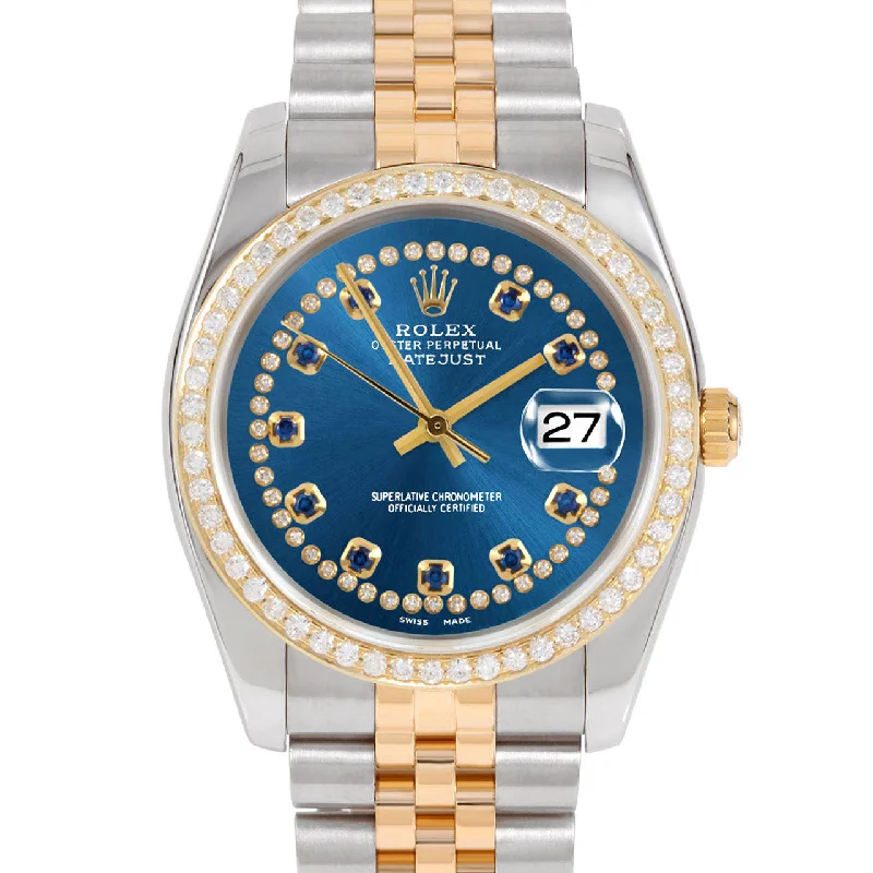 Rolex Datejust 36mm | 116233-BLU-STRS-BDS-JBL