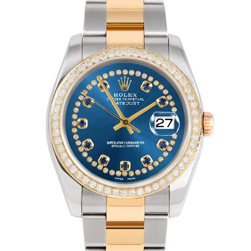 Rolex Datejust 36mm | 116233-BLU-STRS-BDS-OYS