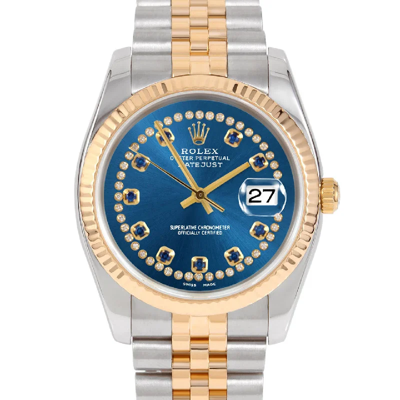 Rolex Datejust 36mm | 116233-BLU-STRS-FLT-JBL