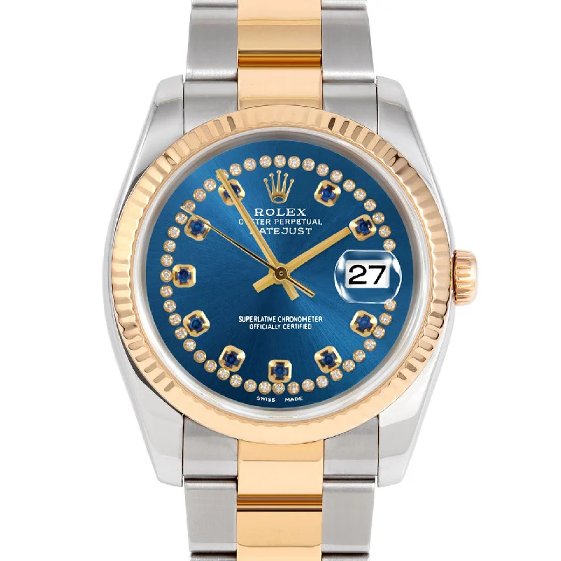 Rolex Datejust 36mm | 116233-BLU-STRS-FLT-OYS