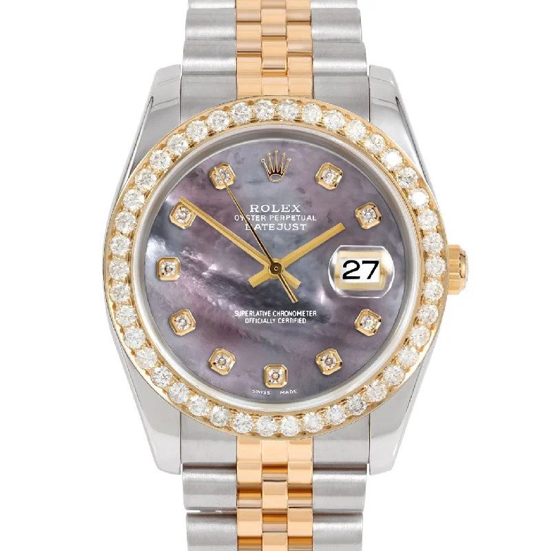 Rolex Datejust 36mm | 116233-BMOP-DIA-AM-25CT-JBL