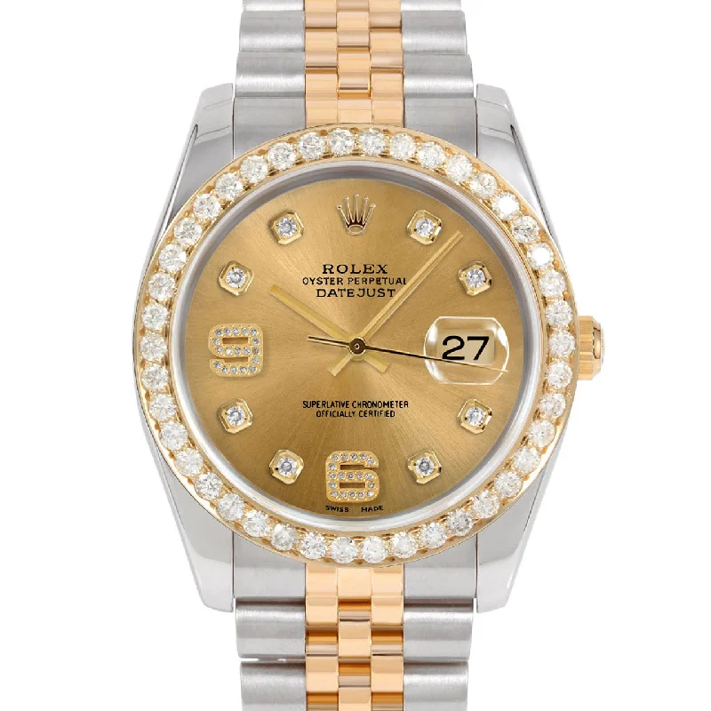 Rolex Datejust 36mm | 116233-CHM-8DA69-25CT-JBL