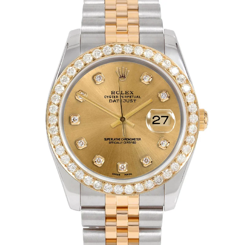 Rolex Datejust 36mm | 116233-CHM-DIA-AM-25CT-JBL