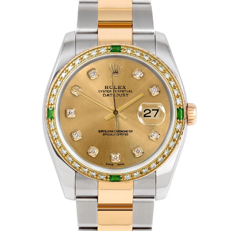 Rolex Datejust 36mm | 116233-CHM-DIA-AM-4EMD-OYS