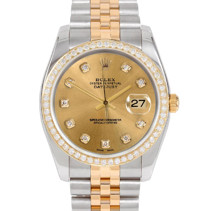 Rolex Datejust 36mm | 116233-CHM-DIA-AM-BDS-JBL