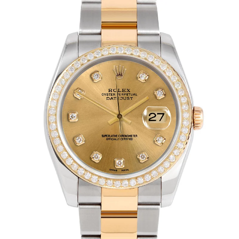 Rolex Datejust 36mm | 116233-CHM-DIA-AM-BDS-OYS