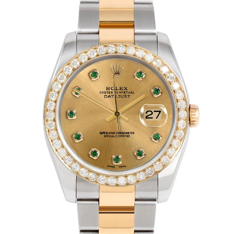 Rolex Datejust 36mm | 116233-CHM-EMD-AM-25CT-OYS