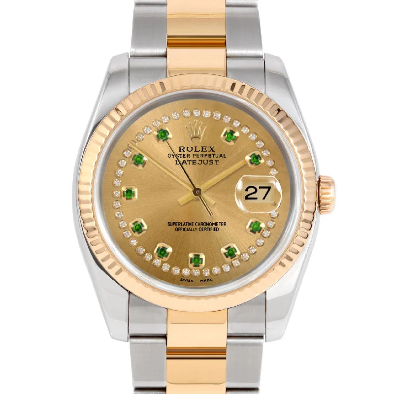 Rolex Datejust 36mm | 116233-CHM-STRE-FLT-OYS