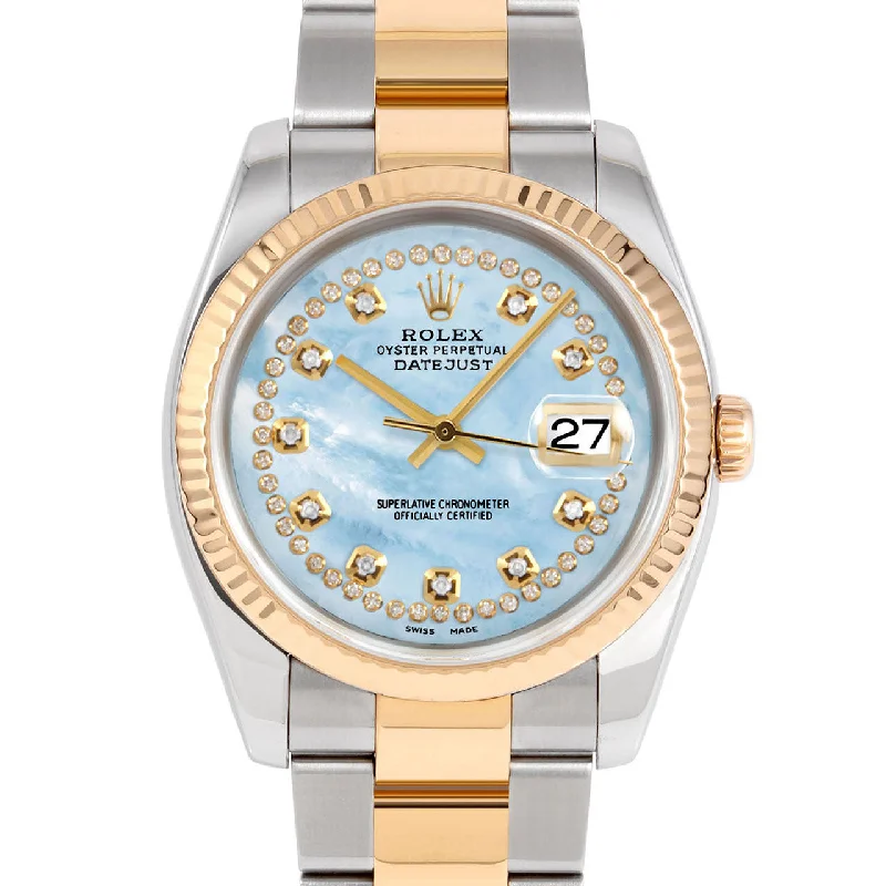 Rolex Datejust 36mm | 116233-LBMOP-STRD-FLT-OYS