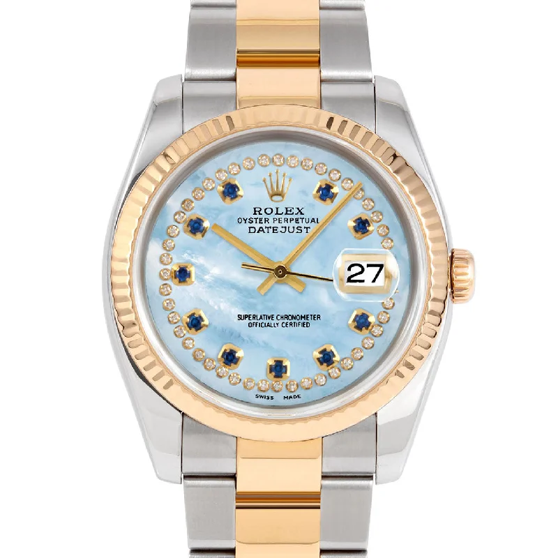 Rolex Datejust 36mm | 116233-LBMOP-STRS-FLT-OYS