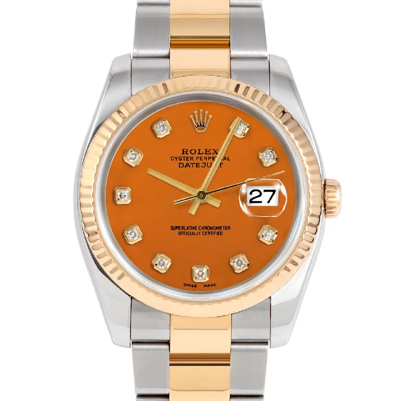 Rolex Datejust 36mm | 116233-ORN-DIA-AM-FLT-OYS