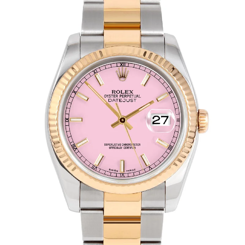 Rolex Datejust 36mm | 116233-PNK-STK-FLT-OYS