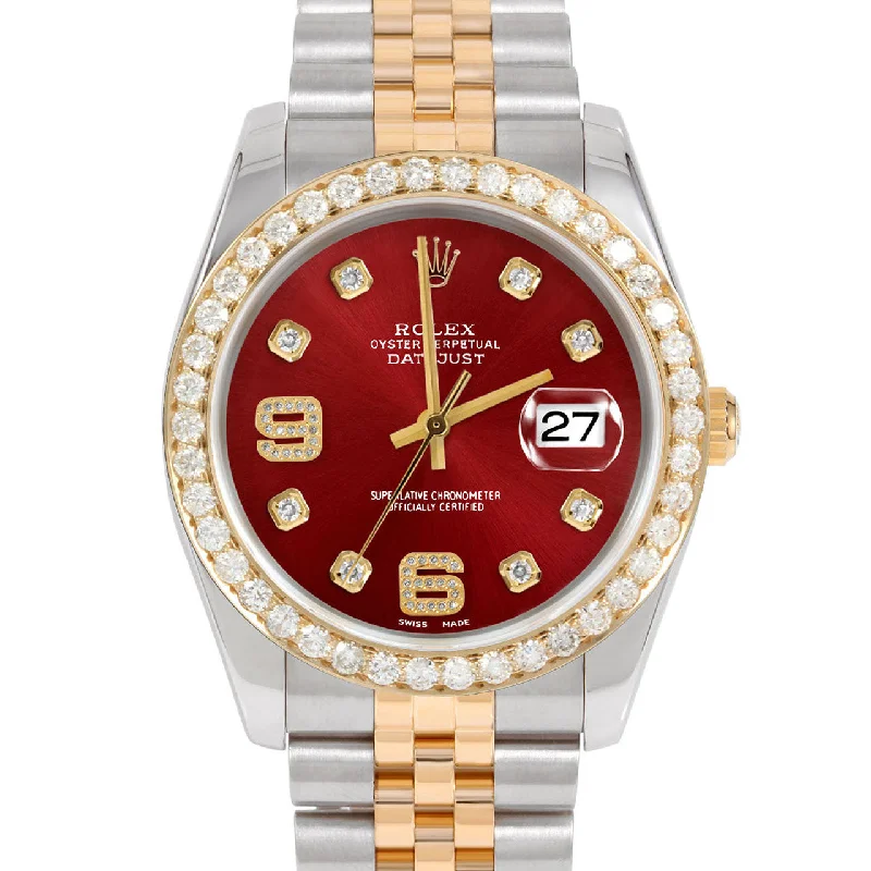 Rolex Datejust 36mm | 116233-RED-8DA69-25CT-JBL